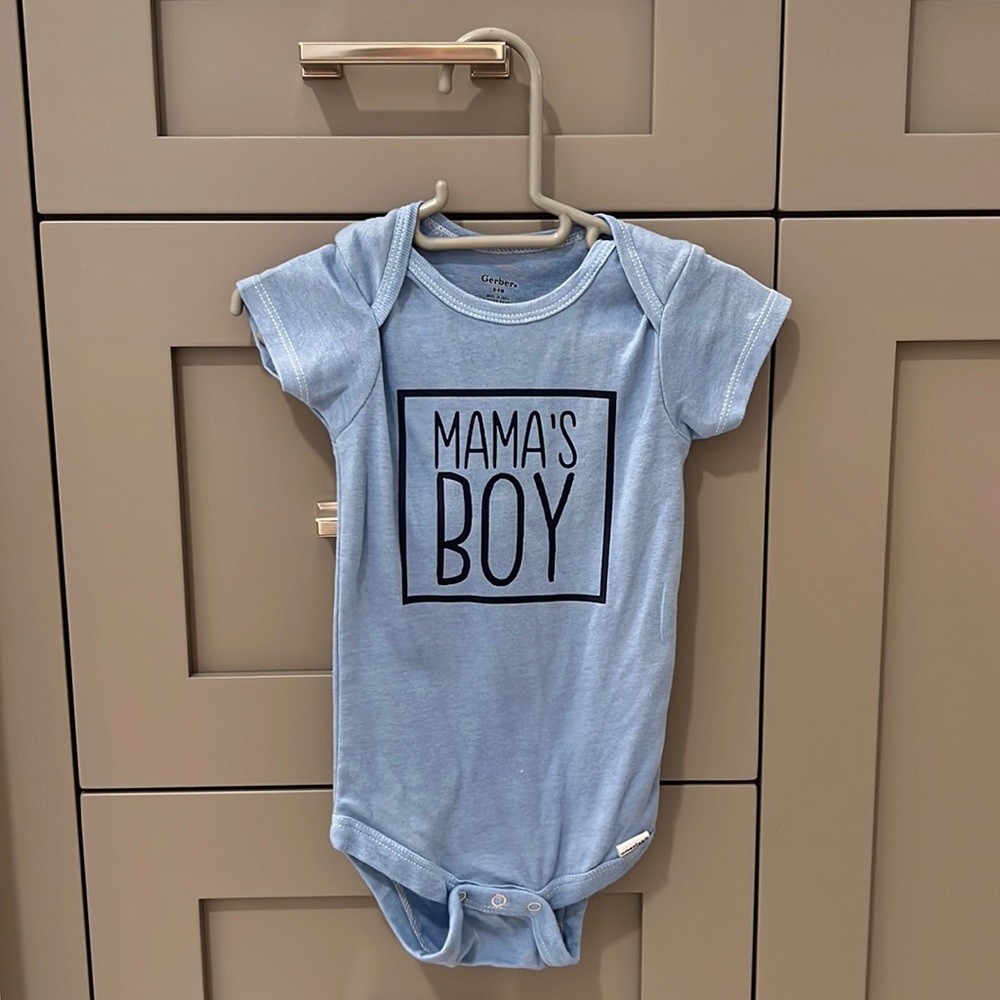 Mama’s Boy onesie